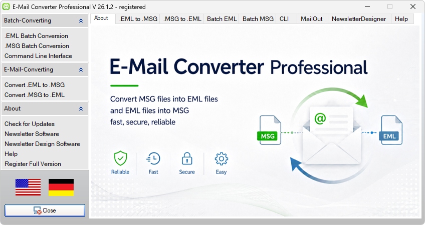 How to Organize EML Files After Conversion with Email Converter Professional